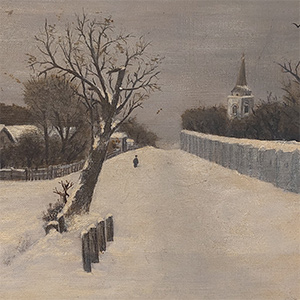 Einczinger Ferenc - Téli táj